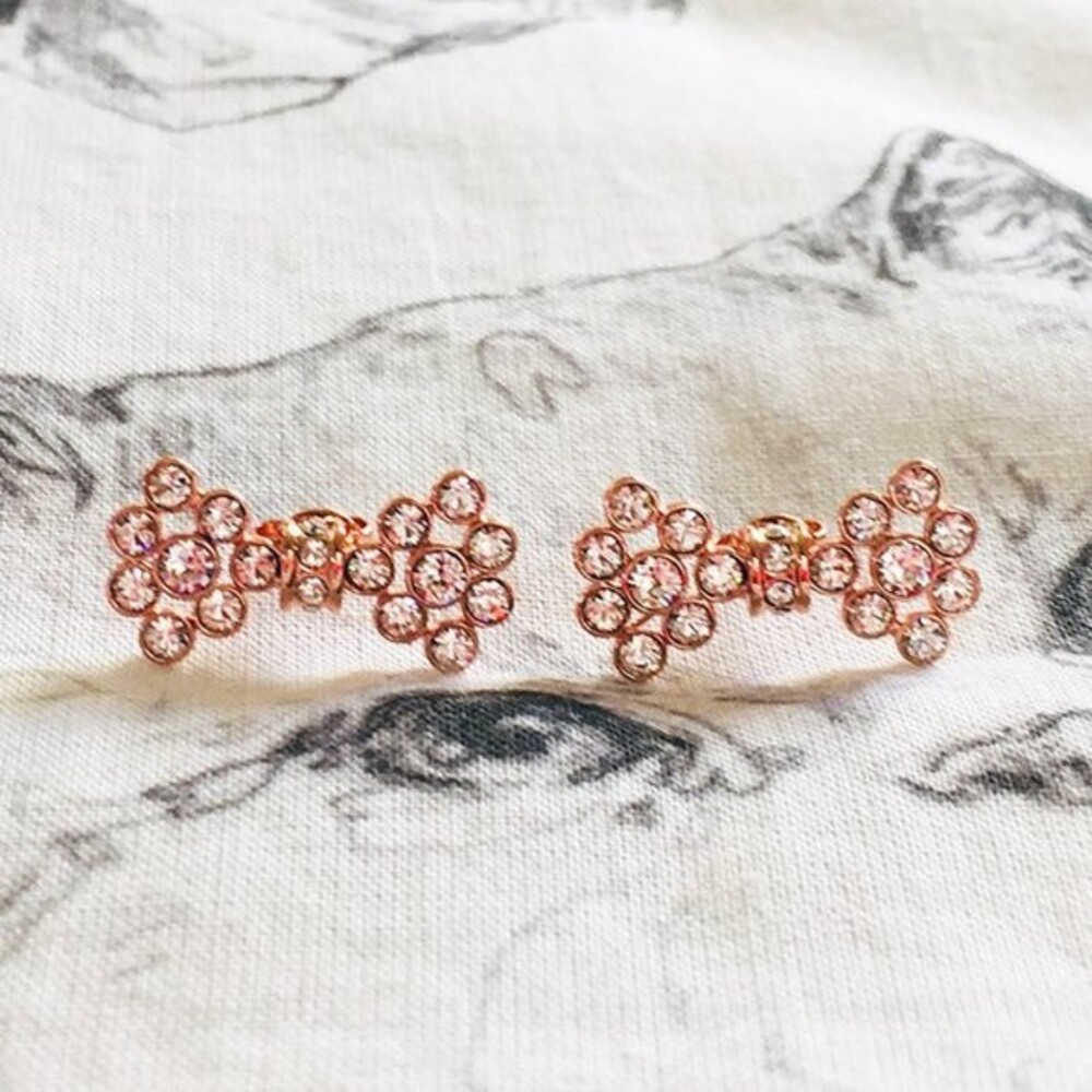 ❤︎ Ted Baker ❤︎ BRINNI Swarovski® Crystal bow stud earrings